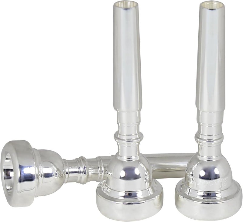Danchet Silver Plated 3C Trumpet Mouthpiece For Beginners and Professionals-Trumpet Accessories.… - Image 4